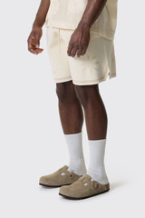 Filling Pieces Knit Shorts Breaking Bread 412672500303 214 Antique White