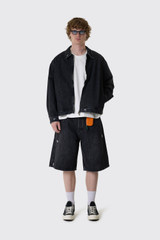 Bram's Fruit Denim Jacket 2109 Washed Black