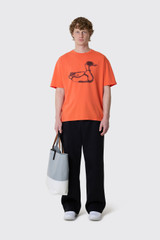 Wild Animals Duck T-Shirt Orange