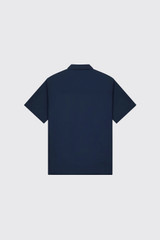 Olaf Hussein Seersucker Camp Shirts M250300 Navy