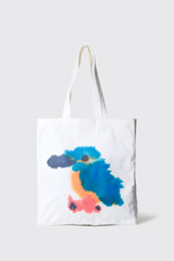 Wild Animals Kingfisher Tote Bag Kingfisher White