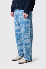 Arte Antwerp Denim Allover Pants SS26-229P Raw Denim