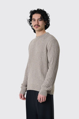 Sunflower Moon Linen Sweater 3084 Dark Oat
