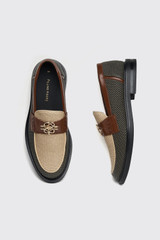 Filling Pieces Loafer Reed 112511303202 222 Beige / Green