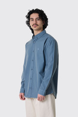 Carhartt WIP Bolton Shirt LS I030238 3GG.GD Velvet Blue