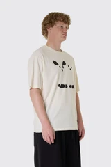 Wild Animals Goats T-Shirt Goats Ecru