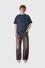 Carhartt WIP S/S Faded Pond Corps T-Shirt  I036064 J.060 Deep Night 