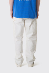 Carhartt WIP Single Knee Pant Cotton Smith Denim I032024 02.02.32 White Rinse