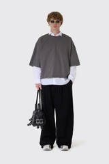 Tenue. Ben T-Shirt Ben Basalt
