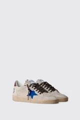 Golden Goose Ball Star GMF01104.F008739 Dark Beige/Bluette/Dark Burgun
