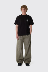 C.P. Company 30/1 Jersey Short Sleeve Comfort Logo 21CMTS166A-005100W 999 Black