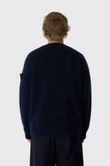 Stone Island 5100046 Cardigan L2S155100046S0N22 V0M20 Melange Blue
