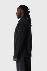 Stone Island 1200002 Shirts L2S141200002S0J32 VJ902 Black Medium Wash