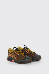 ASICS US8-S GEL-SJ33 1203B116 200 Black Coffee/Orange Lily