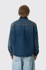 Carhartt WIP Oakland Shirt Jac I037532 453.4Q Blue/Dark Navy