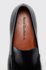 Acne Studios Leather Loafers BD0325- 900 Black