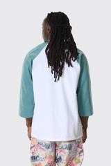 Tenue. Ruth T-Shirt SS Ruth White/Emerald