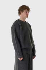 Seventh Wool Knit Crewneck  T250111 Granite Grain