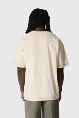Drôle de Monsieur Drôle Iris T-Shirt L-TS331-CO248 LBG Light Beige
