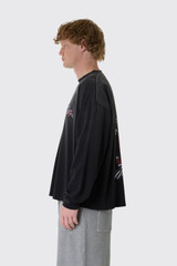 REPRESENT Eagle LS T-Shirt MLM100911 01 Black