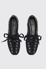 GANNI Sporty Ballerina Mesh D1020024 099 Black