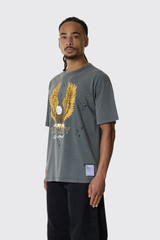 Satisfy MothTech T-Shirt 11006 01A19 Faded Black