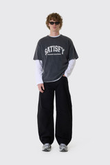 Satisfy MothTech T-Shirt 6109.10.00.12 11006 00A04 Aged Black