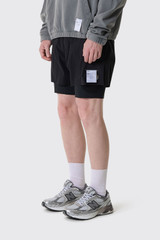 Satisfy Rippy Cordura 8 Trail Shorts 6203.43.13.30 12053 00000 Black