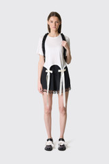 Simone Rocha Bow Tail Easy T-Shirt 5223 0571 Ivory
