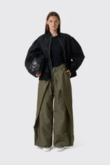 Simone Rocha Padded Sculpted Bomber Jacket 6173 1335 Black
