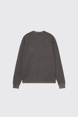 Carhartt WIP L/S Vista Waffle T-Shirt I035304 3U0.GD Dark Scarab