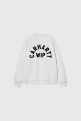 Carhartt WIP Arch Script Sweat I037266 11T.06 Ash Heather/Dark Navy