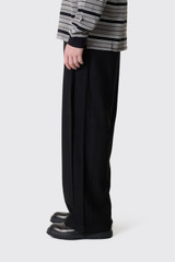 Arte Antwerp Wool Plead Pants AW26-081P 1 Black