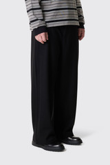 Arte Antwerp Wool Plead Pants AW26-081P 1 Black