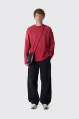 Arte Antwerp Fadeout Longsleeve AW26-125LS 602 Bordeaux