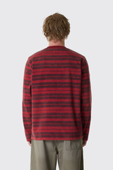 Arte Antwerp Fadeout Striped Longsleeve AW26-178LS 607 Red/Bordeaux