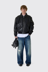Alpha Industries CWU-36/P Leather 768002 03 Black
