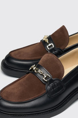 Filling Pieces Loafer Hazy 122611303315 130 Black