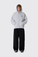 New Amsterdam Surf Association Chop Zip Hoodie 2602068001 Grey Melange