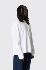 THE SAVAGE REPORT TSR Optic Longsleeve TSR-FW26OPLS03 Off white