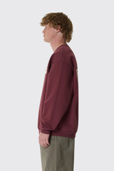 THE SAVAGE REPORT Report Sweater TSR-FW26RPSW03 Red Mahogany