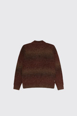 OBEY Anton Gradient Cardigan 151010054 BWM Brown Multi