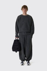 Seventh Wool Knit Cuff Pant B250109 Granite Grain
