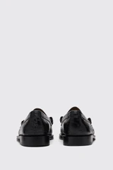 Dover Street Market Men Camo G.H. Bass Larson 'Penny Loafers' x DSM DSM02SH12 1 Black