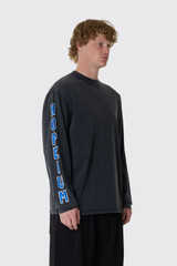 Hopeium Hopeium Varsity Tee LS 20262050801 955 Washed Grey