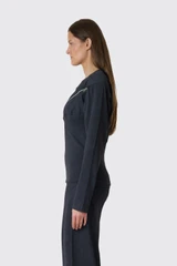 Vaquera Women Zipper Top Knit VAQ12T028 Grey 1