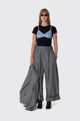 Vaquera Women Baby Trousers Woven VAQ12P006 Dark Grey 1