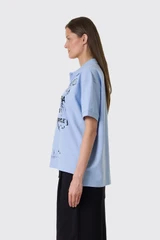 Vaquera Women Flapper Polo Knit VAQ12T006 Baby Blue 1