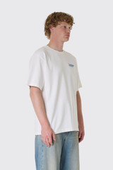THE SAVAGE REPORT Hole Puncher T-Shirt TSR-FW26HPSS02 Off White