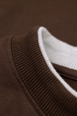 Bram's Fruit Double Layer T-shirt FW26-2088 Brown